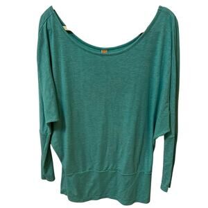 Lucy Long Sleeve Yoga Soft Workout T-shirt Women's Size Small Athleisure